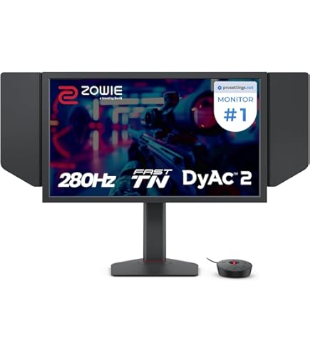 ZOWIE 24.1インチ モニター DyAc 2 BenQ Zowie XL2586X | 24.1 | Fast TN 540Hz Gaming Monitor for